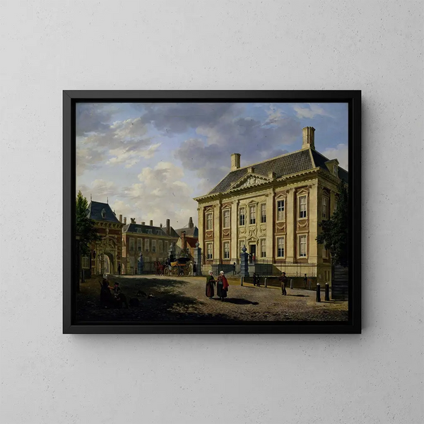 Le Mauritshuis w Hadze - Bartholomeus Johannes van Hove — oprawiony obraz na ścianie