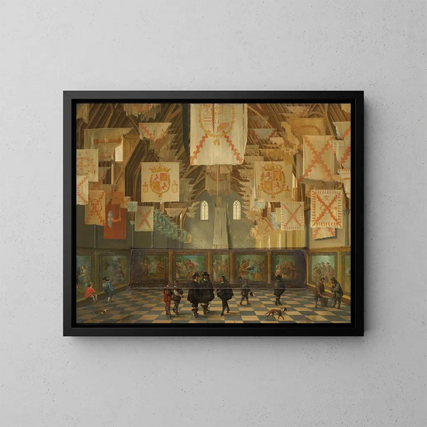 La Grande Assemblée de 1651 - Bartholomeus van Bassen — oprawiony obraz na ścianie