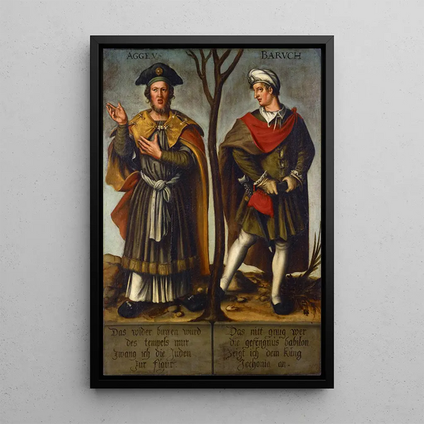 Prorocy Aggeusz i Baruch - Bartholomäus Sarburgh — oprawiony obraz na ścianie