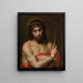 Oto człowiek - Bartolomé Esteban Murillo — oprawiony obraz na ścianie