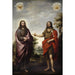 Reprodukcja obrazu Świętego Jana Chrzciciela wskazującego na Chrystusa - Bartolomé Esteban Murillo