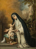 Santa Rosa de Lima - Bartolomé Esteban Murillo — widok dzieła