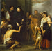 La Charité de Saint Thomas de Villanueva - Bartolom Estebán Murillo — widok dzieła