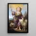 Reprodukcja obrazu Le Bon Pasteur - Bartolomé Esteban Murillo