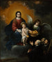 L'Enfant Jésus rozdający chleb pielgrzymom - Bartolomé Esteban Murillo — widok dzieła