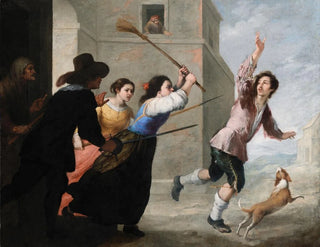 Odwiedziny syna marnotrawnego - Bartolomé Esteban Murillo — widok dzieła
