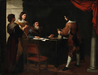 Bartolom Estebn Murillo - The Prodigal Son Receiving his Portion.webp