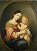 La Vierge à l'Enfant - Bartolomé Esteban Murillo — widok dzieła