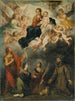 La Vierge à l'Enfant avec des saints - Bartolomé Esteban Murillo — widok dzieła