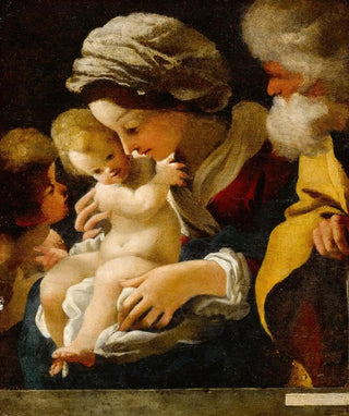Bartolomeo Schedoni - The Holy Family with Saint John the Baptist.webp