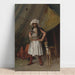 Reprodukcja obrazu Bashi-Bazouk i jego psa - Jean-Léon Gérôme