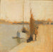 Łódź rybacka - Frank Edwin Scott — widok dzieła