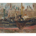Reprodukcja obrazu Statki przy kei - Berthe Morisot