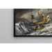 Reprodukcja obrazu Bateaux transportant des ancres vers les navires de guerre hollandais - Joseph Mallord William Turner