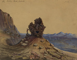 Le rocher de Tintron en Islande - Bayard Taylor — widok dzieła