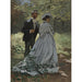 Reprodukcja obrazu Bazille i Camille Studium do Lunchu na Trawie - Claude Monet