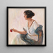 Piękno - Eduard Veith — oprawiony obraz na ścianie