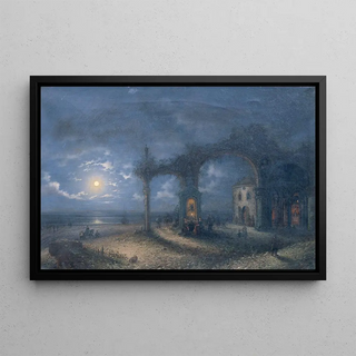 Bello Brivio - Meereslandschaft mit Ruine.webp