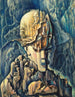 Surrealistyczny Obraz Portret - Benjamin F. Berlin — widok dzieła