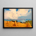 Zatoka Mounts, Kornwalia - Benjamin Haughton — oprawiony obraz na ścianie