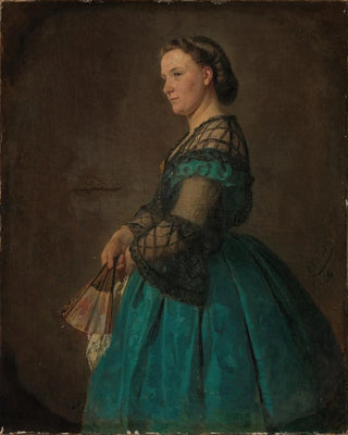 Benjamin Vautier - Bildnis der Frau des Knstlers Bertha Vautier.webp