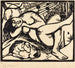 Reprodukcja obrazu Bergère endormie Schlafende Hirtin - Franz Marc