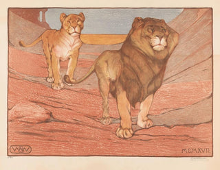 Bernard Willem Wierink - Leeuw en leeuwin.webp