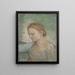 Tête de fille - Bernardino Luini — oprawiony obraz na ścianie