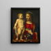 Matka Boża z Dzieciątkiem - Bernardino Luini — oprawiony obraz na ścianie