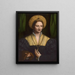 Portret damy - Bernardino Luini — oprawiony obraz na ścianie