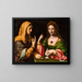La Conversion de la Madeleine - Bernardino Luini — oprawiony obraz na ścianie