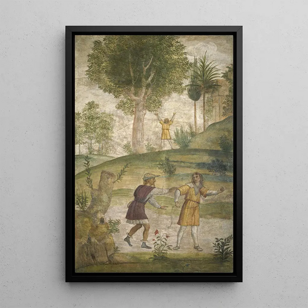 Rozpacz Cepheusa - Bernardino Luini — oprawiony obraz na ścianie