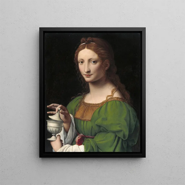 La Madeleine - Bernardino Luini — oprawiony obraz na ścianie