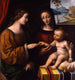 Le Mariage mystique de Sainte Catherine - Bernardino Luini — widok dzieła