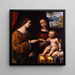 Le Mariage mystique de Sainte Catherine - Bernardino Luini — oprawiony obraz na ścianie