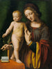 La Vierge à l'Enfant avec une Colombine - Bernardino Luini — widok dzieła
