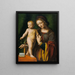 La Vierge à l'Enfant avec une Colombine - Bernardino Luini — oprawiony obraz na ścianie