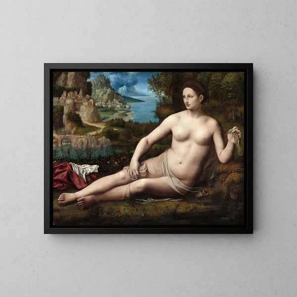 Wenus - Bernardino Luini — oprawiony obraz na ścianie