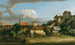 Pirna, brama Obertor od południa - Bernardo Bellotto — widok dzieła