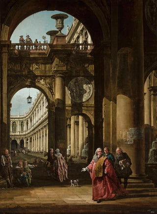 Bernardo Bellotto - Selfportrait in the attire of the Venetian Procurator.webp