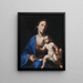 La Vierge à l'Enfant - Bernardo Cavallino — oprawiony obraz na ścianie