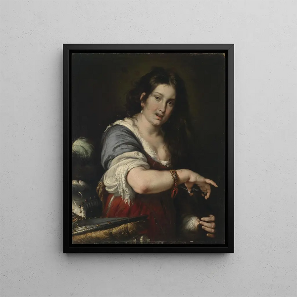 Bérénice - Bernardo Strozzi — oprawiony obraz na ścianie