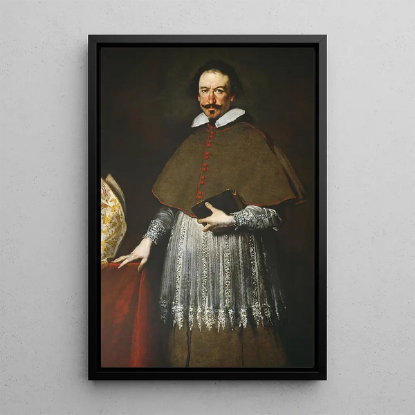Biskupa Alvise Grimani - Bernardo Strozzi — oprawiony obraz na ścianie
