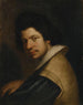 Portret mężczyzny z truskawką - Bernardo Strozzi — widok dzieła