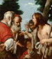 Kazanie św. Jana Chrzciciela - Bernardo Strozzi — widok dzieła