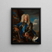 portretu Augusta Guillaume de Brunswick - Bernhard Christoph Francke — oprawiony obraz na ścianie