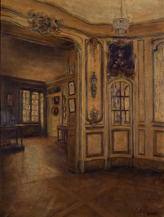 Salon muzeum Carnavalet - Berthe Cain — widok dzieła