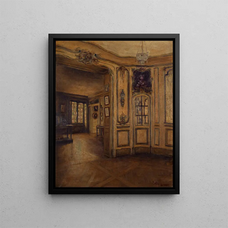 Salon muzeum Carnavalet - Berthe Cain — oprawiony obraz na ścianie