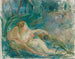 Apollon ukazujący swoją boskość pasterce - Berthe Morisot — widok dzieła