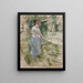 Faneuse - Berthe Morisot — oprawiony obraz na ścianie